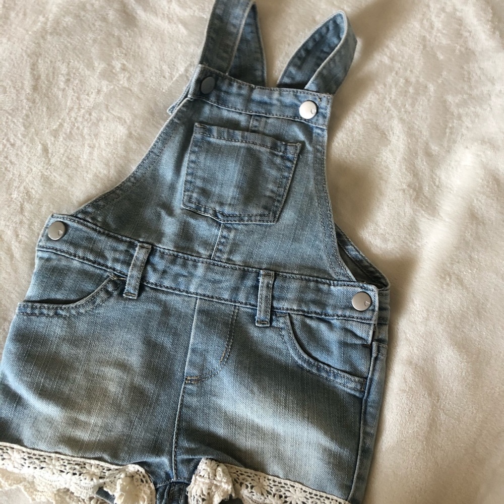 Toddler shorts overalls